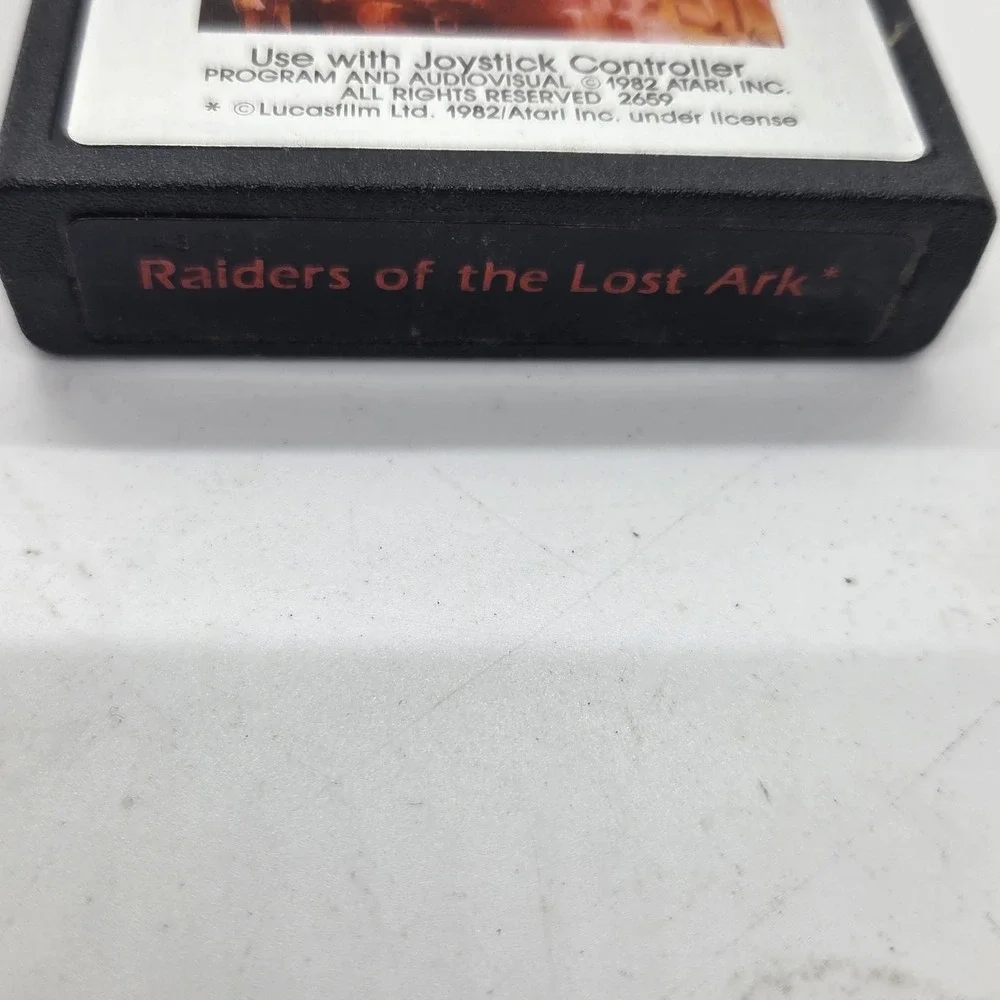 Raiders of the Lost Ark Atari 2600 VTG 1982 Video‎ Game Cartridge CX2659 Clean